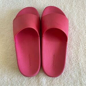🌺SOLD🌺Vince Pink Slide Sandals